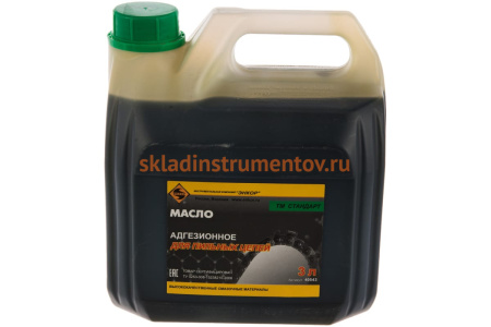 Масло минеральное (3 л) для пильных цепей Энкор 40543