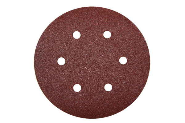 Круг шлифовальный универсальный 5 шт. (150 мм; Р60) "МАСТЕР" Зубр 35566-150-060