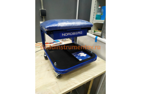 Ремонтное сиденье на колесах с выдвижным ящиком NORDBERG N30S1