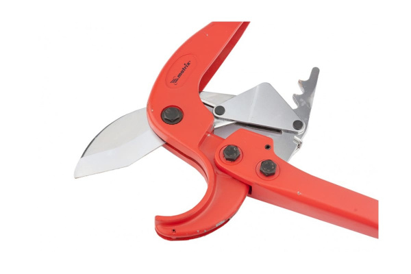 Ножницы для резки изделий из ПВХ, универсальные, D-63 мм, порошковое покрытие рукояток MATRIX 78418