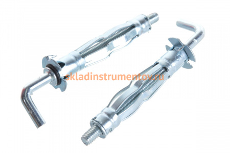 Анкер для пустотелых материалов Зубр МОЛЛИ 11 мм х M5 x 52 мм, 80 шт, оцинкованный 302472-05-052