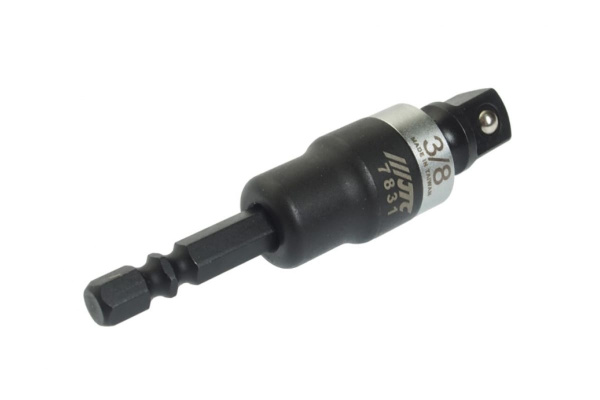 Адаптер карданный 1/4"-3/8" под шуруповерт JTC 7831