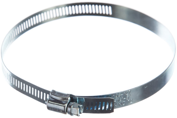 Стальные хомуты Зубр МАСТЕР с просечной лентой ПЛ-12,7, 105-127мм, 50шт 37805-105-127-50