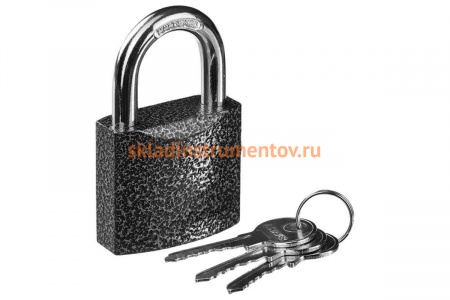 Навесной замок STAYER STANDARD 63 мм 37160-60