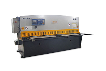 Гидравлическая гильотина с поворотной балкой METALMASTER HCQ 2540 Гидравлическая гильотина с поворотной балкой METALMASTER HCQ 2540