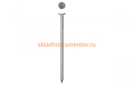 Ершеные оцинкованные гвозди ЗУБР 50 х 2.5 мм, 5 кг (примерно 2380 шт.) 305140-25-050