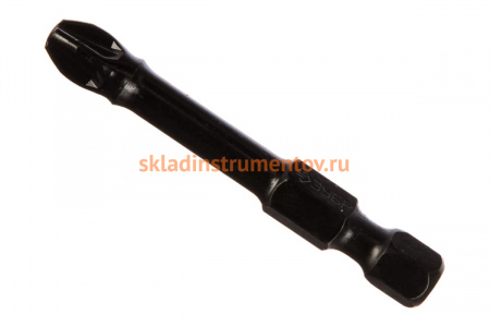 Биты ПРОФИ PZ3 (2 шт; 50 мм; 1/4") Зубр 26023-3-50-S2