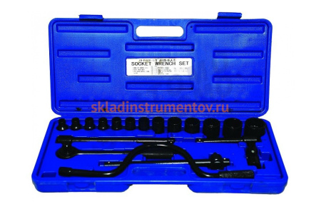 Набор торцевых головок SITOMO N3 оксидирование, 10-32 мм 34583