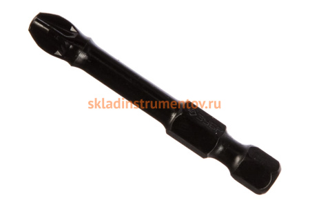 Биты ПРОФИ PZ3 (2 шт; 50 мм; 1/4") Зубр 26023-3-50-S2