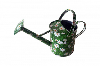 Садовая оцинкованная лейка СПЕЦ Garden & Flowers Ромашки 5 л GF-L501