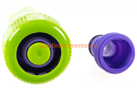 Пластмассовый соединитель-адаптер Palisad 3/4" внешняя резьба соединитель шланга 3/4" 65755