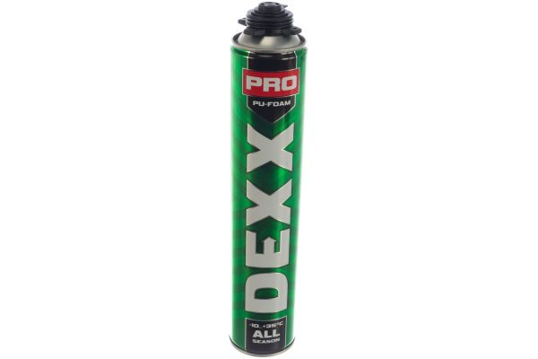 Монтажная пена DEXX PRO 750 мл, пистолетная, всесезонная 41126