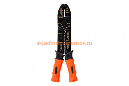 Многофункциональные пресс-клещи AV Steel 225мм AV-630009