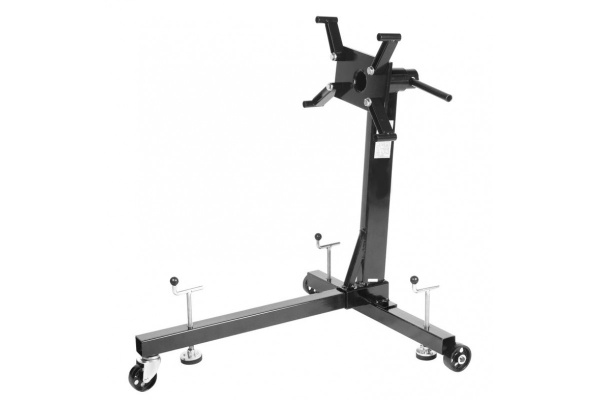 Кантователь двигателя ROCKFORCE складной 340кг 3 колеса 3 страховочных упора RF-T23402