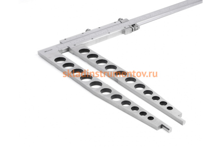 Штангенциркуль Micron ШЦ-3-2000-0.05 губки 300мм двойная шкала МИК 51111