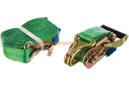 Стяжной ремень для крепления груза 6м 1,0/2,0тн РОМЕК 35.10.2.0 2000000002613