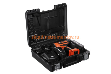 Аккумуляторная дрель-шуруповерт ЕРМАК ДША-14.4-2 646-324