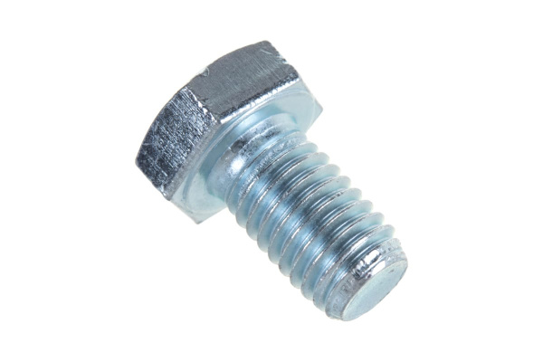 Болт с шестигранной головкой Зубр DIN 933, класс прочности 8.8, оцинкованный, M12x20 мм, ТФ6, 5 шт. 4-303076-12-020