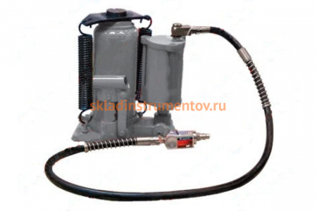 Пневмогидравлический бутылочный домкрат MATRIX 51105