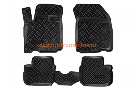 Ковры в салон Airline для Suzuki SX4 I Classic 06-, 10- (комплект из 4 шт.) ACM-PS-64
