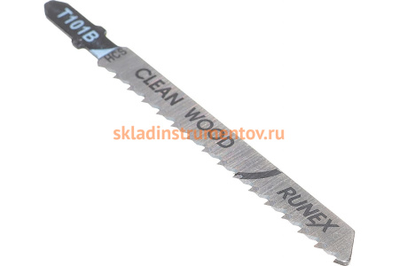 Пилки 100x75 мм, чистый распил, Т101В, 2 шт. Runex 555101-2