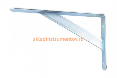 Усиленный кронштейн СИБРТЕХ 250х200х30х4 мм оцинкованный 94040