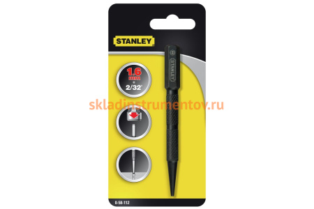 Добойник Stanley NAIL SET 1.6 мм 0-58-112