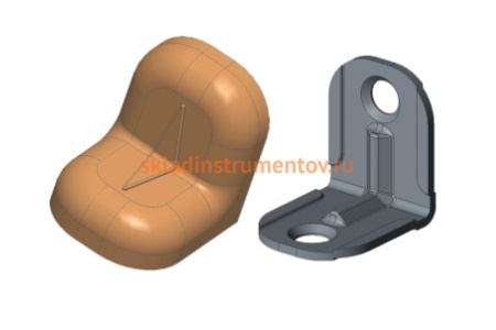 Уголок с заглушкой MFK-TORG 20х20х16х1.2 вишневый 5 20 20 5