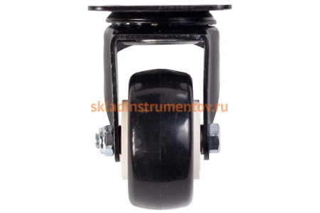 Мебельное колесо А5 SCz 25 черное, 50 мм, поворотное 1005487