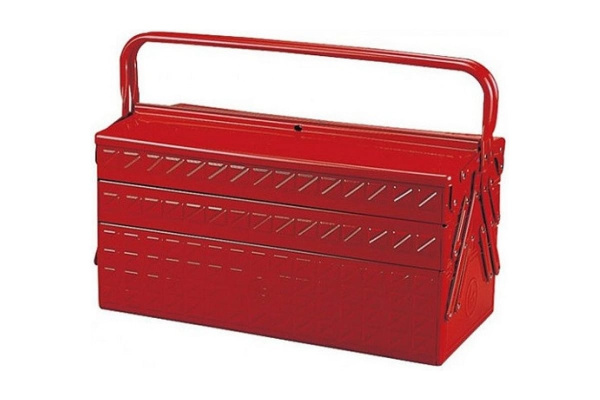 Раскладной инструментальный ящик 5 отсеков МАСТАК 510-05420 (металлический )