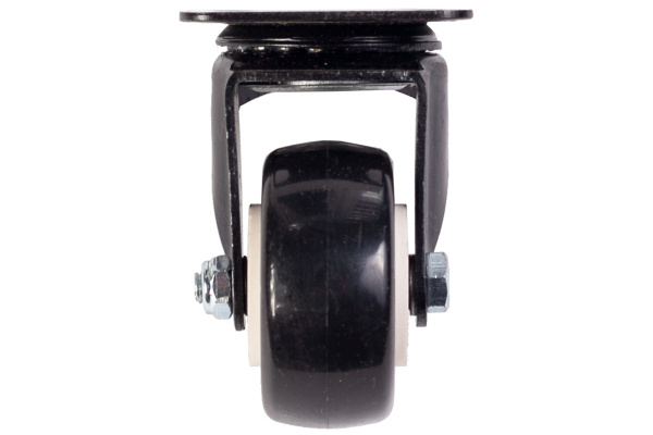 Мебельное колесо А5 SCz 25 черное, 50 мм, поворотное 1005487