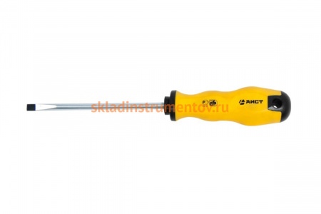 Отвертка с прямым шлицем SL4 100мм кабинетная AIST 810410040-X 00-00003443