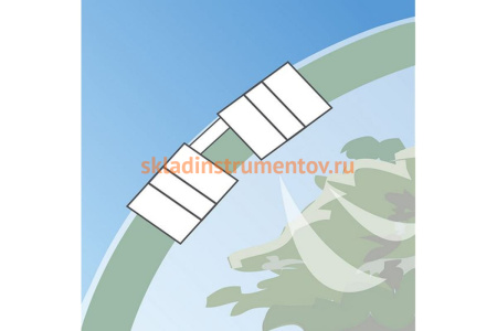 Зажим для крепления пленки к каркасу парника Grinda d=20 мм, 10 шт. 422317-20