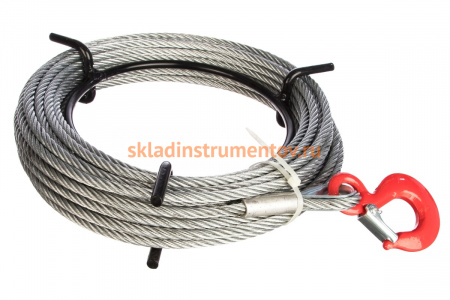 Трос для тяговой лебедки JG-75A JET WR-0.75T-20m 286574