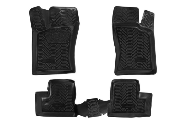 Ковры в салон Airline 3D с подпятником для Daewoo Nexia 95-08 4 шт. ACM-PS-23