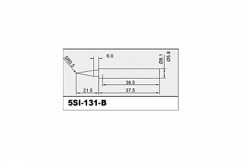 Жало конус 0.5 мм для паяльника SI-131B ProsKit 5SI-131-B 00306785
