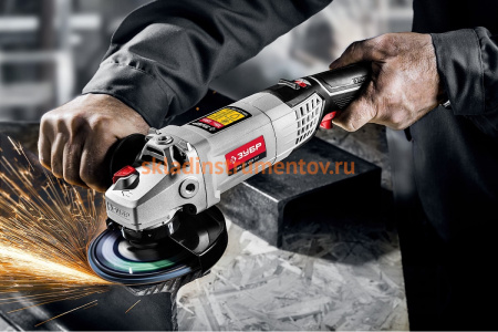 Углошлифовальная машина ЗУБР 125мм УШМ-125-1200 ЭМ3