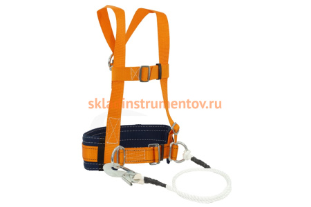 Удерживающая система с наплечными лямками и стропом из каната ПРОГРЕСС СЕФЕТИ УС 2 ВД