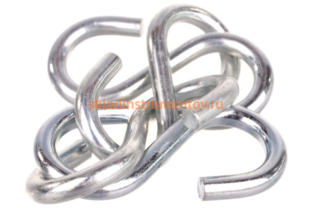 Крюк S-образный оцинкованный 35 шт. (7 мм; ТФ5) Зубр 4-304565-07