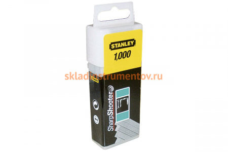 Скоба для степлера Stanley Тип Flat Narrow Crown 12мм х 1000 шт 1-CT308T