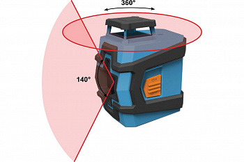 Лазерный линейный нивелир ПРАКТИКА НЛ-360 649-431