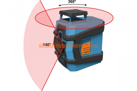 Лазерный линейный нивелир ПРАКТИКА НЛ-360 649-431