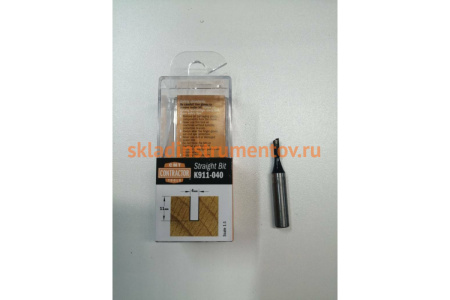 Фреза концевая пазовая Contractor (4x10x45 мм; Z=1) CMT K911-040