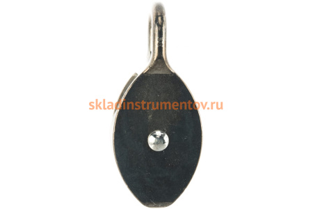 Блок одинарный с пластиковым роликом (2 шт; 12х50 мм; ТФ5) Зубр 4-304585-50