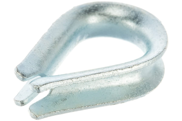 Коуш DIN 6899 оцинкованный 2 шт. (6 мм; ТФ6) Зубр 4-304496-06 Коуш DIN 6899 оцинкованный 2 шт. (6 мм; ТФ6) Зубр 4-304496-06