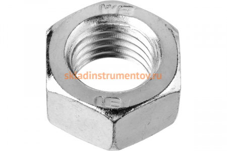 Гайка ЗУБР ГОСТ 5927-70, M12, 4 шт, кл. пр. 6, оцинкованная, 303556-12