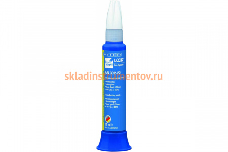 Фиксатор резьбы Weicon AN 302-22 50 мл максимальный зазор 0.20 мм пурпурный wcn30222150