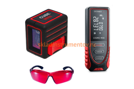 Комплект ADA Cube MINI Basic Edition + Cosmo MINI + VISOR RED Laser Glasses А00558