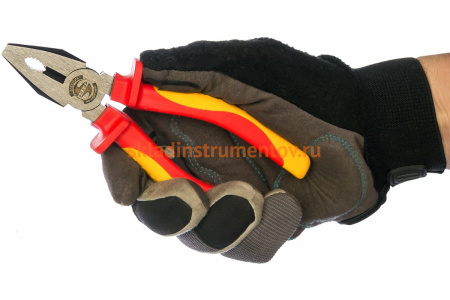 Диэлектрические универсальные плоскогубцы Энкор, 150мм 19010