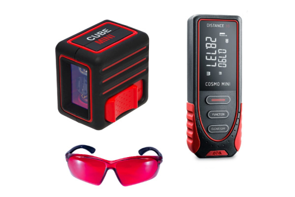 Комплект ADA Cube MINI Basic Edition + Cosmo MINI + VISOR RED Laser Glasses А00558